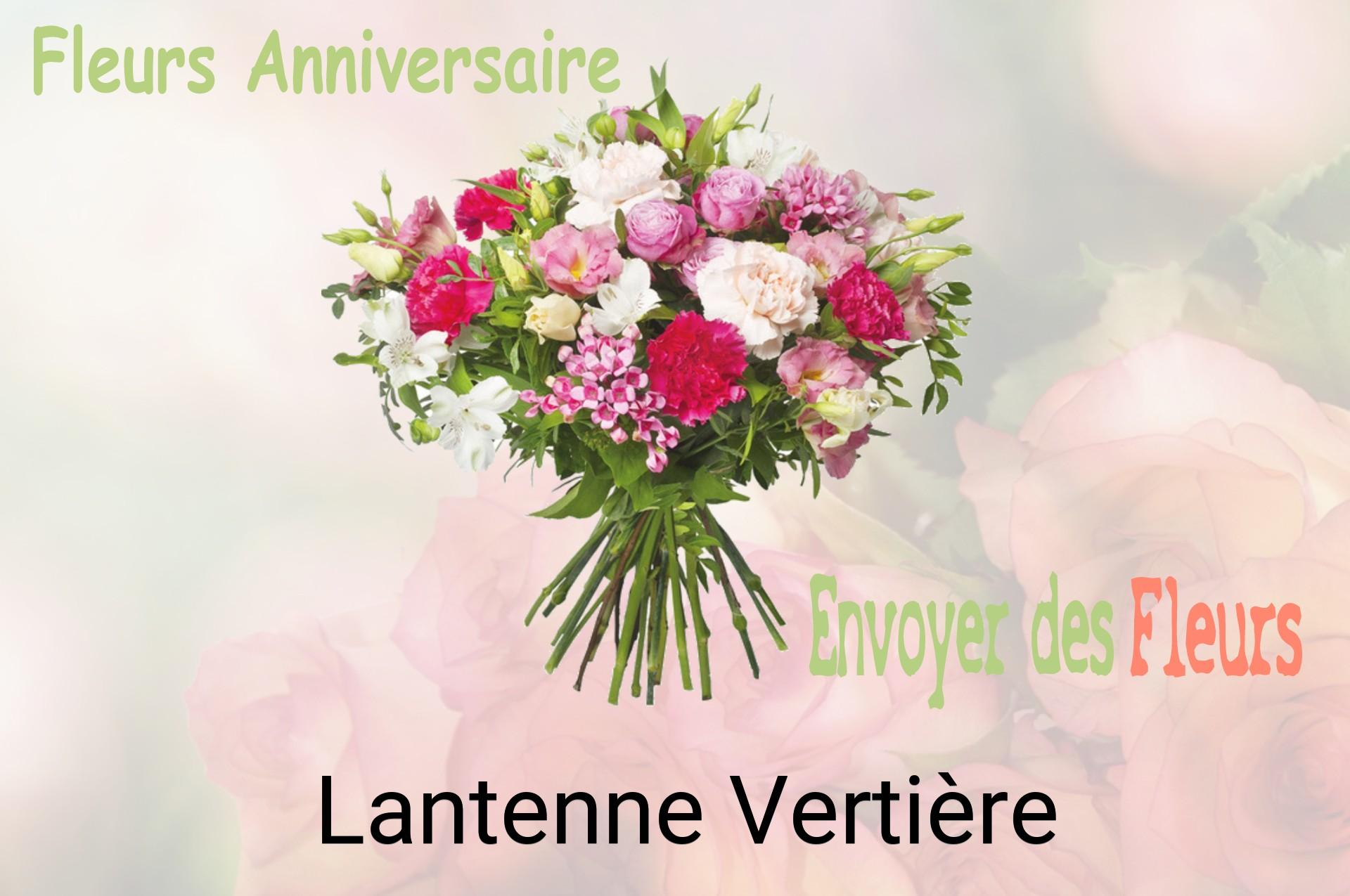 Bouquet de fleurs d’anniversaire livré à Lantenne-Vertière